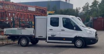 Ford Transit 2.0 Tdci bj. 2021 open laadbak 7-zitpl. 89000km beschikbaar voor biedingen
