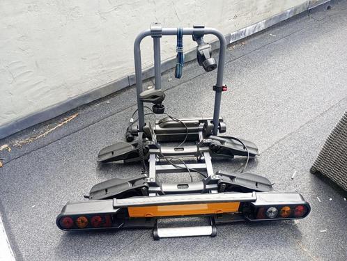 fietsendragers, Auto diversen, Fietsendragers, Zo goed als nieuw, Trekhaakdrager, 2 fietsen, Brede banden, Elektrische fiets, Ophalen