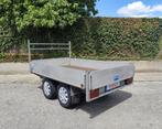Plateau dubbelas 750kg 158x260cm, Ophalen, Zo goed als nieuw