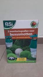 2 buxus mottenvallen (nieuw), Jardin & Terrasse, Plantes | Arbustes & Haies, Enlèvement, Buis