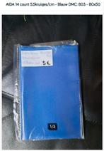 AIDA 14 unités 5,5 croises/cm - DMC 803 - 80x50 - 3X, Hobby & Loisirs créatifs, Enlèvement ou Envoi, Neuf, Broderies à la main