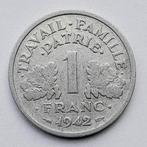 France 1 franc 1942 (337), Enlèvement ou Envoi, Monnaie en vrac, France