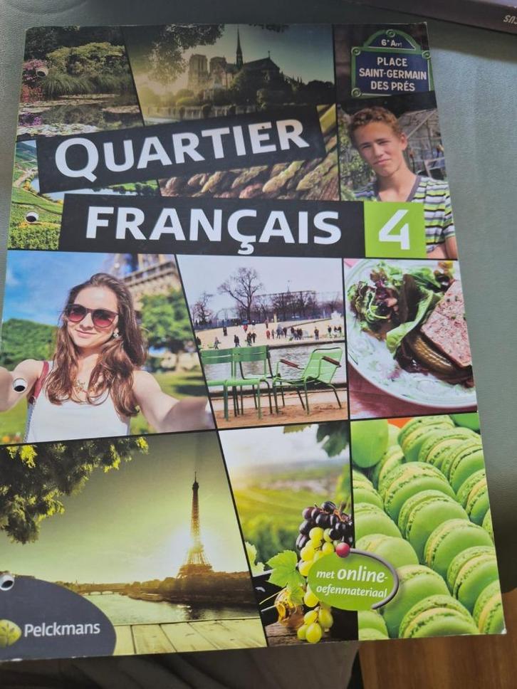 Quartier français 4 (inclusief pelckmans portaal), Boeken, Schoolboeken, Zo goed als nieuw, Frans, ASO, Ophalen of Verzenden