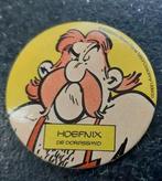Sticker bouton en carton vintage Astérix et Obélix Hoefnix, Collections, Personnages de BD, Astérix et Obélix, Comme neuf, Image, Affiche ou Autocollant