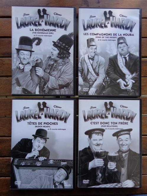 )))  Laurel & Hardy  //  4 Films + 18 courts-métrages  (((, CD & DVD, DVD | Comédie, Comme neuf, Autres genres, Tous les âges
