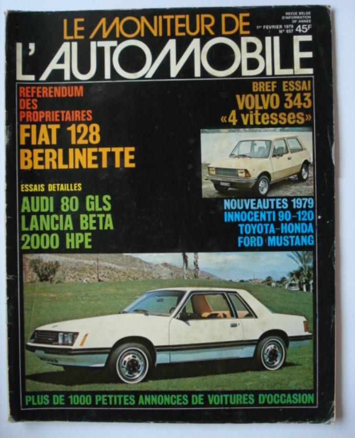 Le Moniteur de l'Automobile 657, Boeken, Auto's | Folders en Tijdschriften, Gelezen, Algemeen, Verzenden