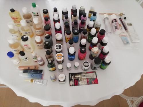 Textiel verf zijde kleuren, Hobby en Vrije tijd, Schilderen, Gebruikt, Overige typen, Ophalen