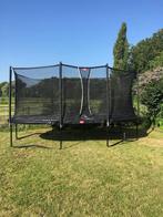 Berg trampoline, Ophalen