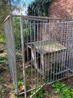 cage chien galvanisée grande, Animaux & Accessoires, Utilisé, Enlèvement ou Envoi