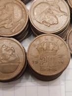 163 munten 20 centiem monetair brons type mijnwerker, Ophalen of Verzenden, Brons