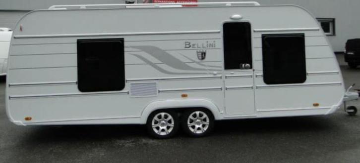 Tabbert 570 bellini, Caravans en Kamperen, Caravans, Particulier, tot en met 4, 1500 - 2000 kg, Standaardzit, Tabbert, 5 tot 6 meter