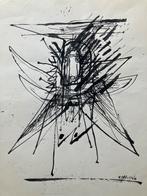 Penseeltekening Carl-Otto Hultén (1916-2015), Enlèvement