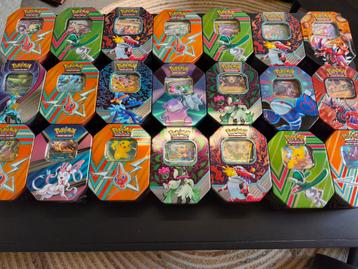 Pokémon Tin 350 kaarten + 2 EX / V beschikbaar voor biedingen