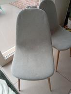 2 leuke keuken/eetkamerstoelen in muntgroen, Huis en Inrichting, Stoelen, Ophalen