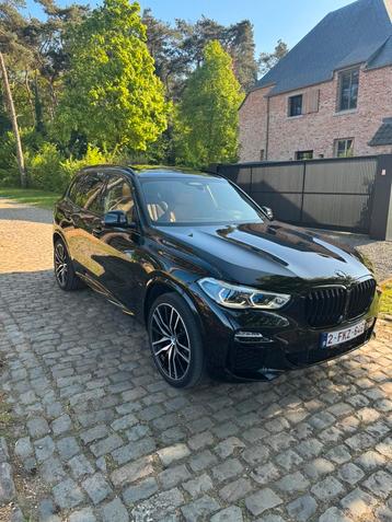 BMW X5 xDRIVE 3.0D 7-zitplaatsen, Auto's, BMW, Automaat, Zwart, Leder, Overige kleuren