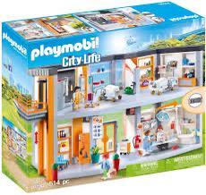 Playmobil ziekenhuis 70190 met toebehoren en extra’s, Kinderen en Baby's, Speelgoed | Playmobil, Zo goed als nieuw, Ophalen