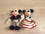 Disney Mickey en Minnie Mouse trouw pluche characters (25 cm, Collections, Disney, Comme neuf, Peluche, Mickey Mouse, Enlèvement ou Envoi