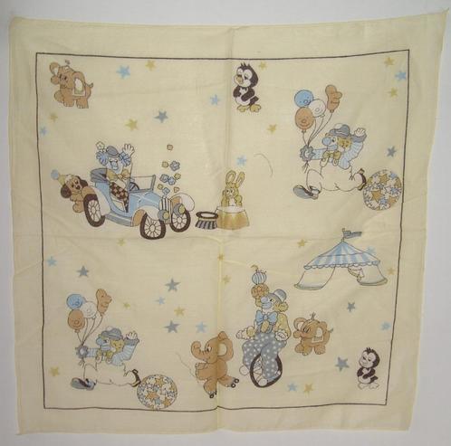 KINDER SJAAL MET CLOWNTJES 50X50 CM 10 STUKS Nieuw, Kinderen en Baby's, Kinderkleding | Mutsen, Sjaals en Handschoenen, Nieuw