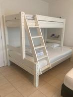 Stapelbed, dubbel bed onderaan, enkel bed bovenaan, Huis en Inrichting, Slaapkamer | Stapelbedden en Hoogslapers, Ophalen, 160 tot 180 cm
