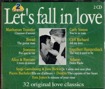 2 x cd   -   let's fall in love    beschikbaar voor biedingen