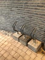 Fietsbeugels betonvoet 3 stuks, Ophalen, Gebruikt