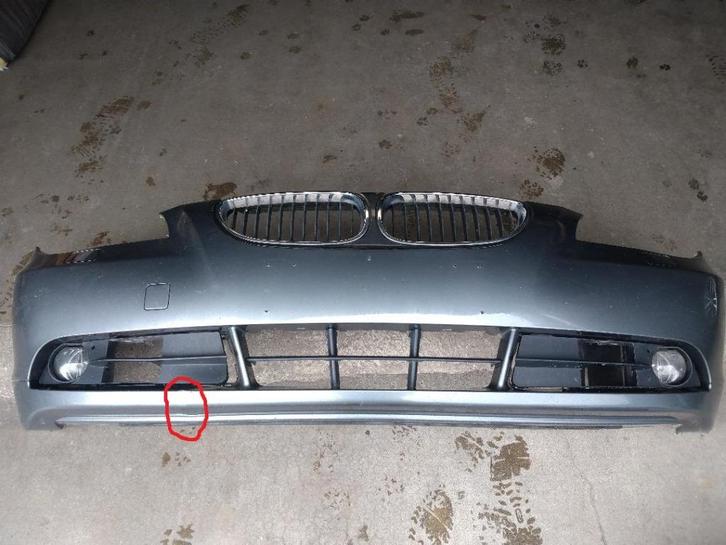 Bmw 5 reeks E60 E61 voorbumper 2002-2007, Auto-onderdelen, Carrosserie, Bumper, BMW, Voor, Gebruikt, Ophalen