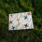 Mooie vliegtuig tapijt van merinos diamand, Enlèvement, Comme neuf