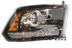 Dodge Ram (3/13-9/19) (4e generatie) koplamp Links (zwarte b, Verzenden, Nieuw, Dodge