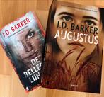 J.D. Barker 2 boeken - De beller op lijn vier + augustus, Boeken, Ophalen of Verzenden, Zo goed als nieuw, J.D. Barker