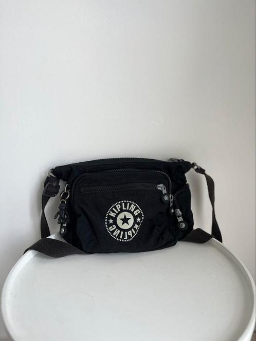 Kipling schoudertas, Handtassen en Accessoires, Tassen | Schoudertassen, Zo goed als nieuw, Kipling, Zwart, Ophalen