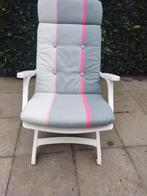 4 vintage tuinstoelen Allibert, Ophalen, Gebruikt, Verstelbaar