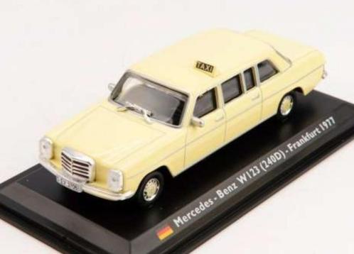 Mercedes 240D Frankfurt Taxi 1977 -- Limo ---, Hobby en Vrije tijd, Modelauto's | 1:43, Nieuw, Auto, Overige merken, Ophalen of Verzenden