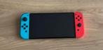 Nintendo switch oled met drie games en hoesje, Games en Spelcomputers, Ophalen, Zo goed als nieuw, Switch OLED