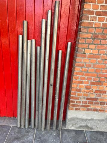 Rvs buizen 6cm diameter beschikbaar voor biedingen