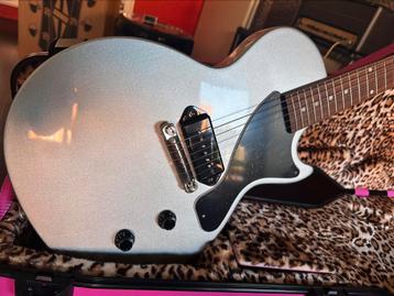 Gibson Les Paul junior Billie Joe Armstrong silver mist beschikbaar voor biedingen