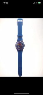 Swatch unisex polshorloge analoog plastic SUON101, Zo goed als nieuw, Swatch