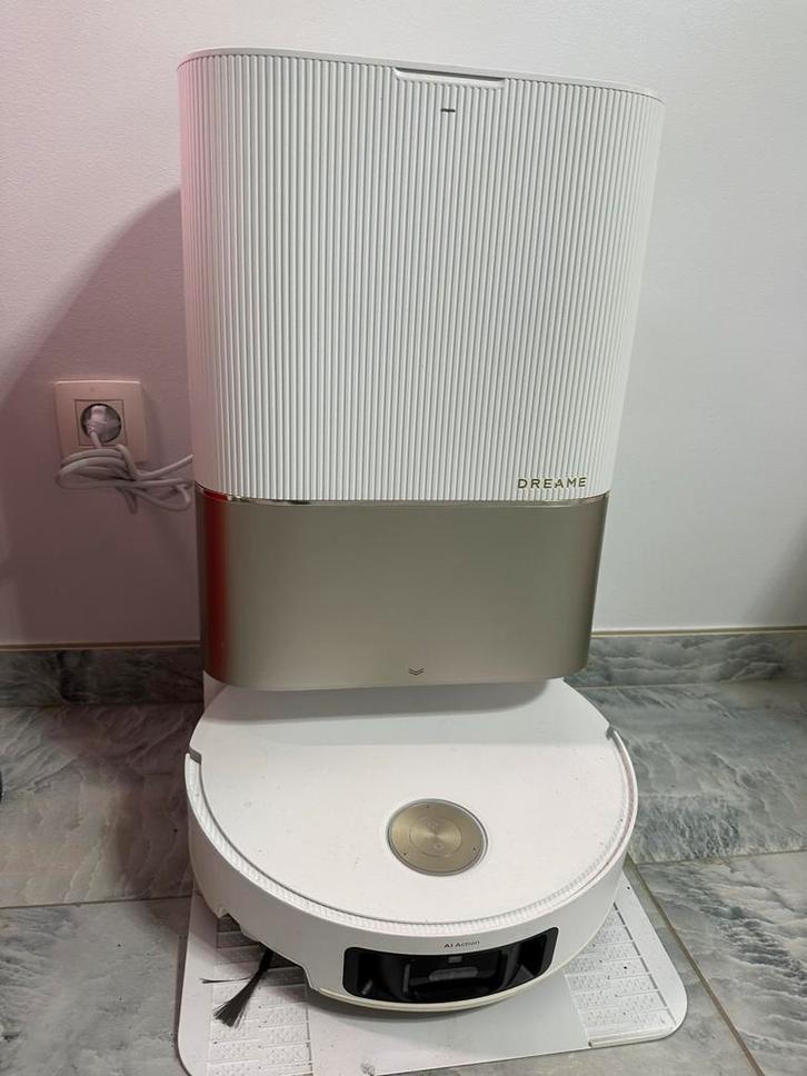 Dreame x50 ultra complete white 5maanden oud 5 jaar garantie, Elektronische apparatuur, Stofzuigers, Zo goed als nieuw, Robotstofzuiger