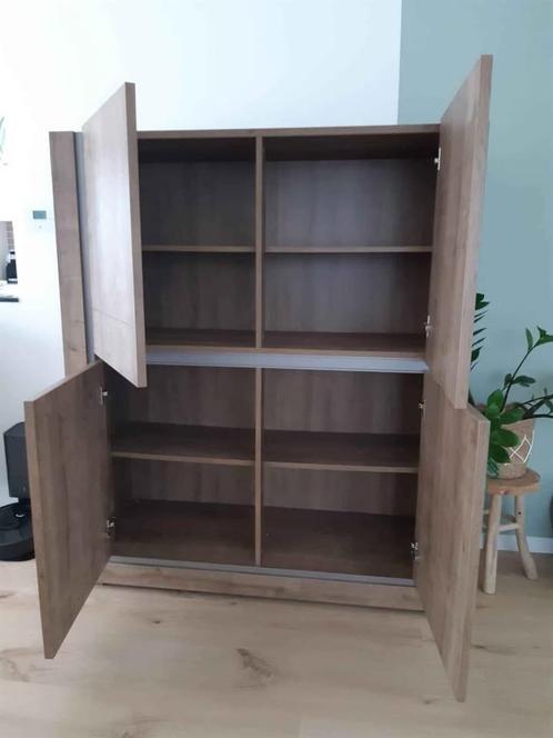 Eetkamer - Tafel, Dressoir en Barkast, Huis en Inrichting, Kasten | Dressoirs, Gebruikt, Met deur(en), Met plank(en), Ophalen