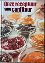Karen Depoorter - Onze receptuur voor confituur, Boeken, Ophalen of Verzenden, Zo goed als nieuw, Karen Depoorter