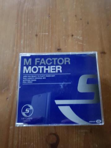 Maxi cd single : M Factor – Mother beschikbaar voor biedingen