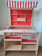 Playwood houten winkeltje rood, Kinderen en Baby's, Ophalen, Gebruikt, Meubelstuk of Keukentje