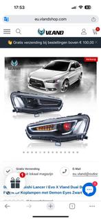 Mitsubishi lancer Audi headlights, Auto's, Mitsubishi, Particulier, Te koop, Lancer