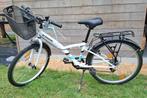 BTWIN meisjesfiets 20 inch Wit, B-Twin, Versnellingen, Ophalen of Verzenden, Zo goed als nieuw