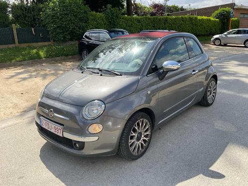 2013 Fiat 500 Cabrio Personenauto, Auto's, Fiat, Open dak, Benzine, Euro 5, Cabriolet, Handgeschakeld, Gebruikt