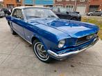 1966 Ford Mustang Cabrio, 4 zetels, Cabriolet, Blauw, Bedrijf