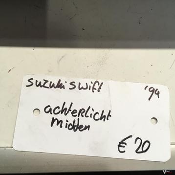 suzuki swift achterlicht 1994  beschikbaar voor biedingen