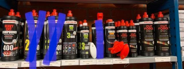 Polijstpasta Menzerna 1+1 Gratis, Autos : Divers, Produits d'entretien, Enlèvement ou Envoi