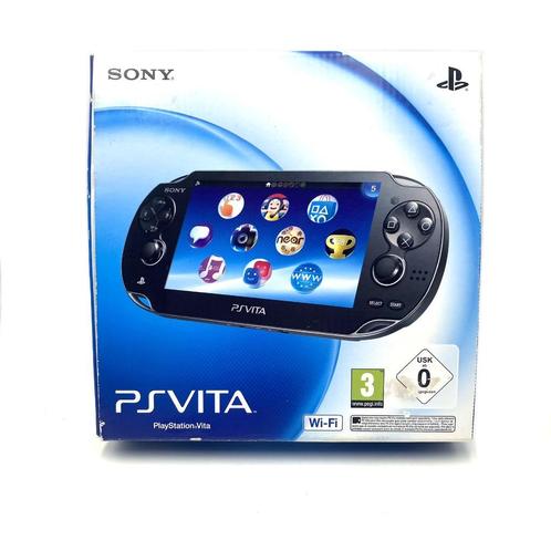 Console Playstation PS Vita Wi-Fi PCH-1004 Crystal Black, Games en Spelcomputers, Spelcomputers | Sony PlayStation Vita, Zo goed als nieuw