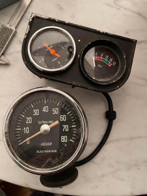 Jaeger dashboardmetertjes oldtimers, Auto-onderdelen, Dashboard en Schakelaars, Alfa Romeo, Amerikaanse onderdelen, Audi, BMW