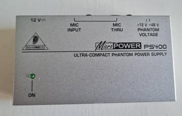 Behringer PS400 Phantom Power Supply beschikbaar voor biedingen